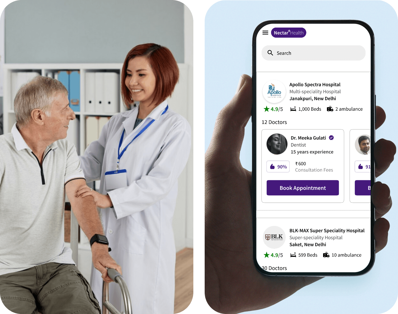 doctor appointment booking app